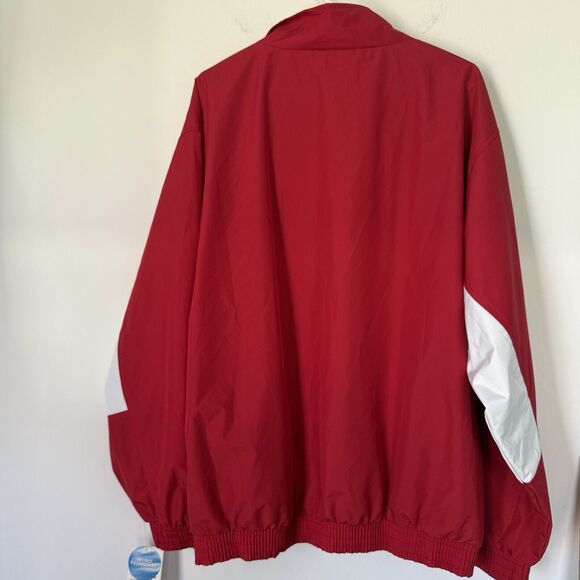 NWT Holloway Jacket Men's XLarge Red White Resistant Colorblock USA - Picture 4 of 13